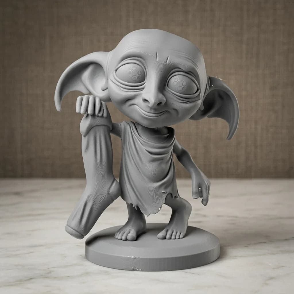 Dobby de Harry Potter (Un solo color)