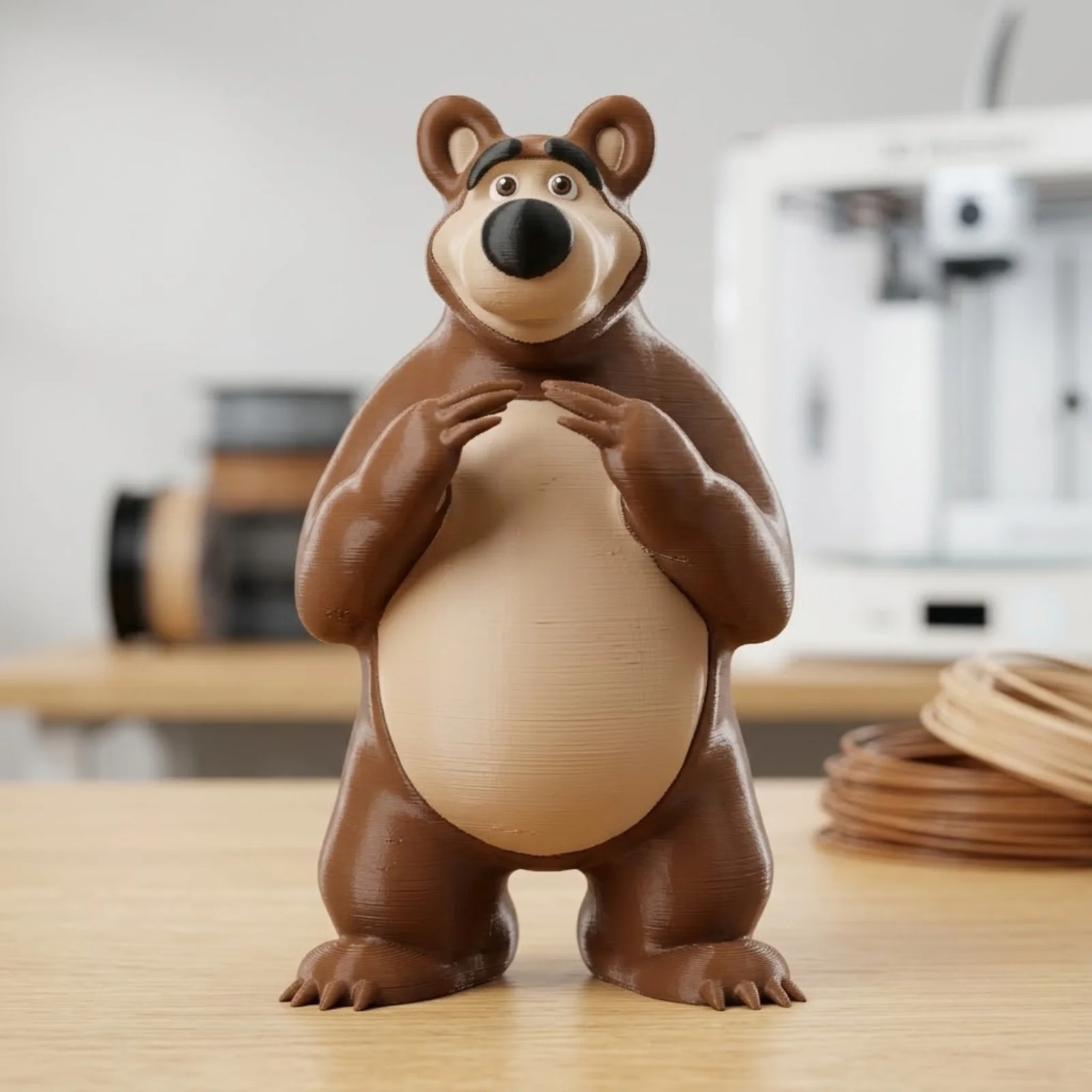 Figura del Oso de Masha y el Oso